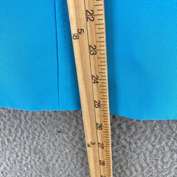 Jones Studio Blazer Womens 14W Plus Blue Button Up Notch Lapel Jacket Career - Picture 8 of 9